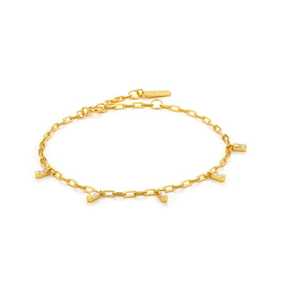 Ania Haie Glow Drop Bracelet - Gold