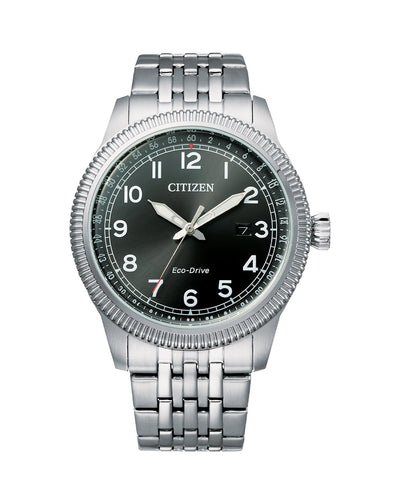Citizen Eco-Drive Military Dress Watch BM7480-81E