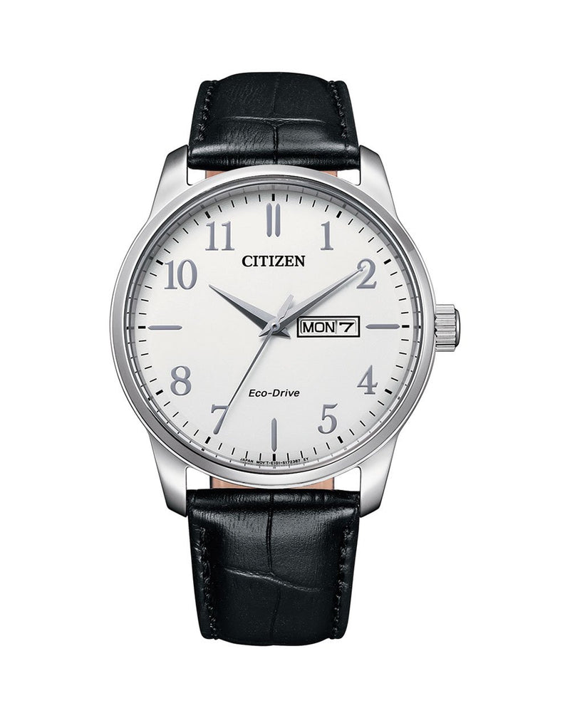 Citizen Minimalist Leather Dress Watch BM8550-14A