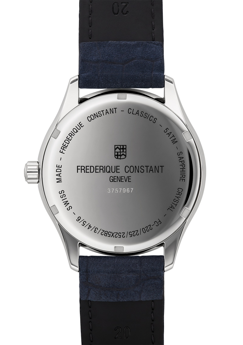 Frederique Classics Quartz GMT Mens Watch FC-252NS5B6