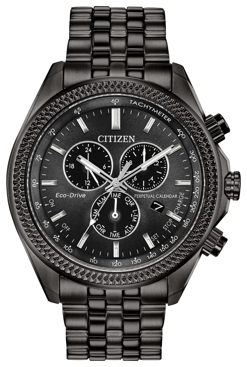Citizen Perpetual Calendar Black Dial Watch Bl5567-57E