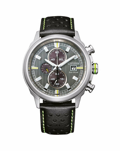 Citizen Chronograph Leather Strap Watch CA0739-13H