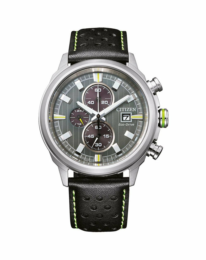 Citizen Chronograph Leather Strap Watch CA0739-13H