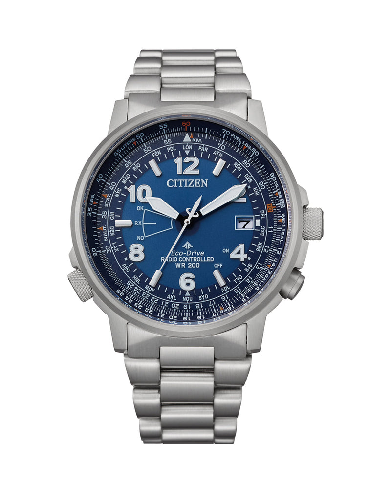 Citizen ProMaster Sky Eco Drive Stainless Steel Watch CB0240 88L Watch Direct