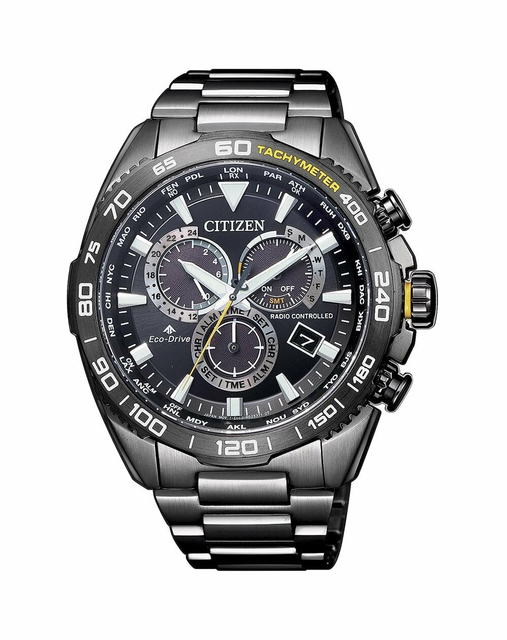 Citizen Promaster Land Black Dial Watch CB5037-84E - Watch