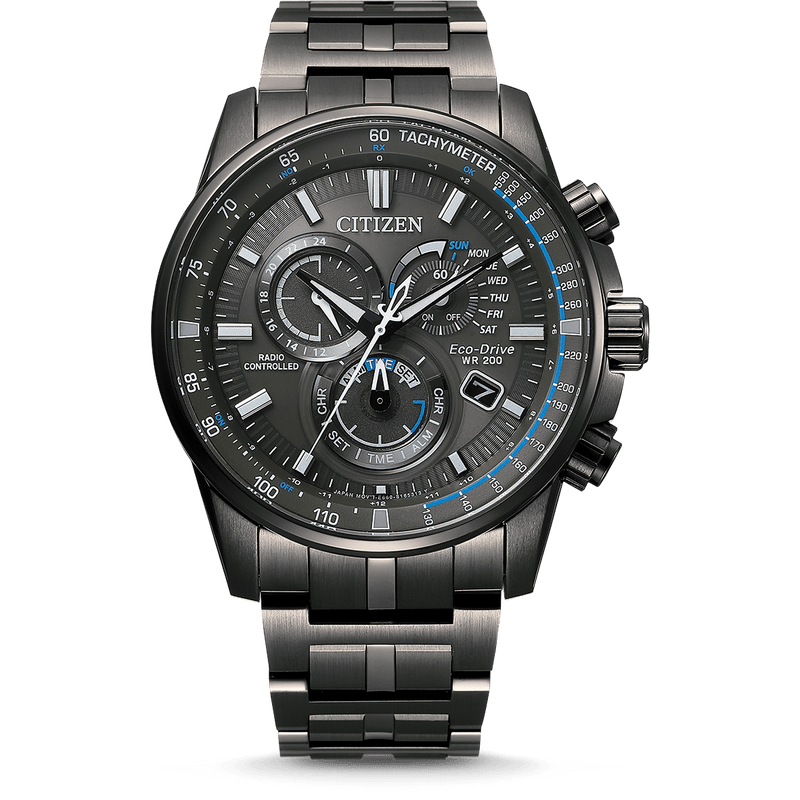 Citizen eco drive perpetual calendar sapphire wr200 radio controlled hotsell
