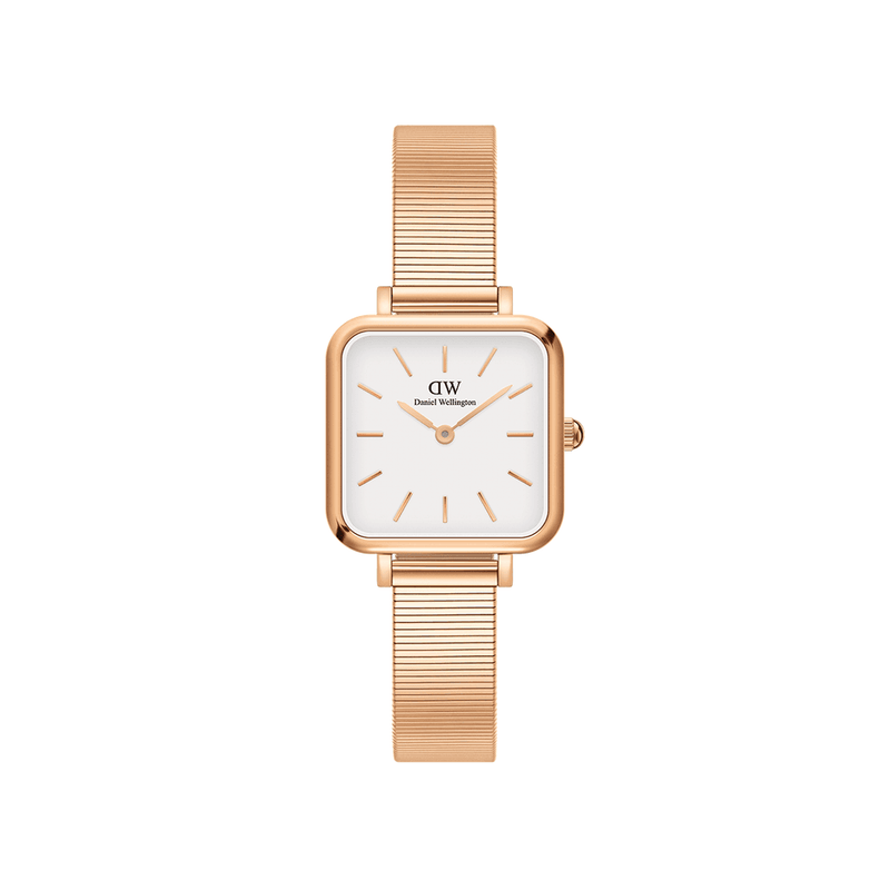 Daniel Wellington Quadro Studio 22mm RG White DW00100517