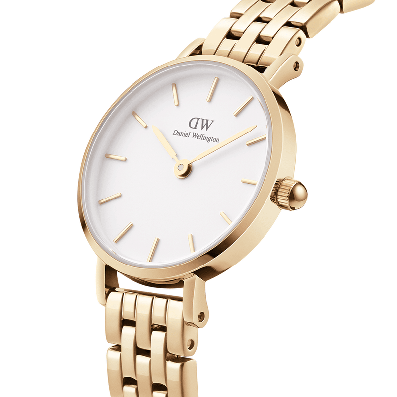 Daniel Wellington Petite 28mm 5-Link Evergold Watch DW00100614