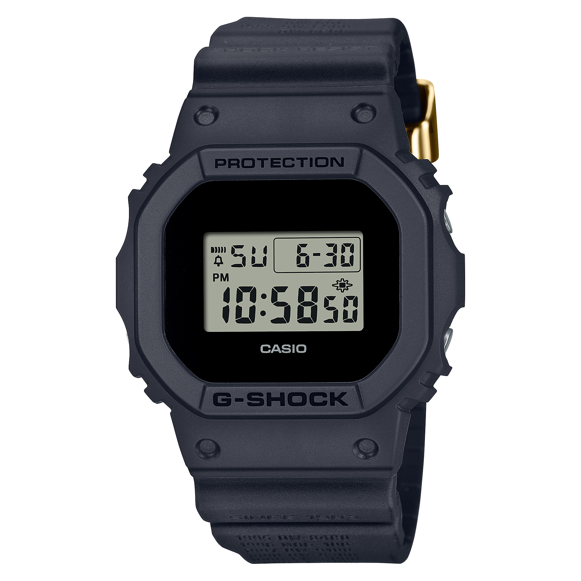 G-Shock Digital 5600 Series Black Resin Watch DWE5657RE-1D