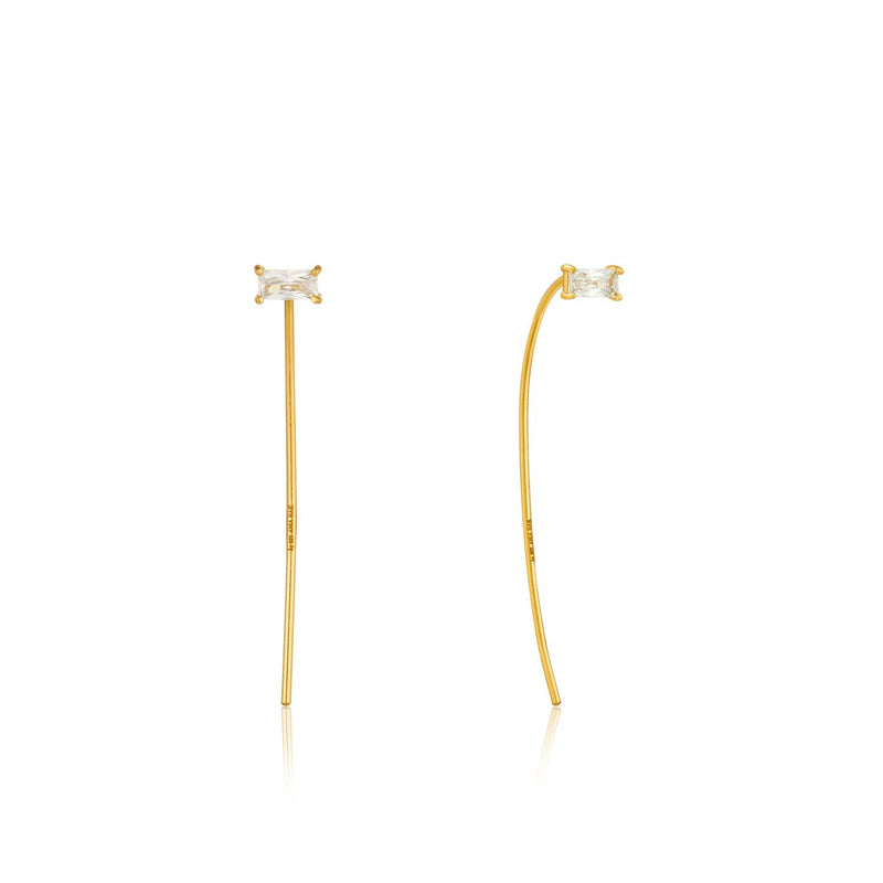 Ania Haie Glow Solid Drop Earrings - Gold