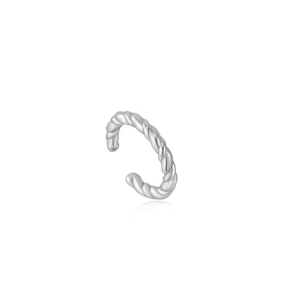 Ania Haie Silver Rope Ear Cuff