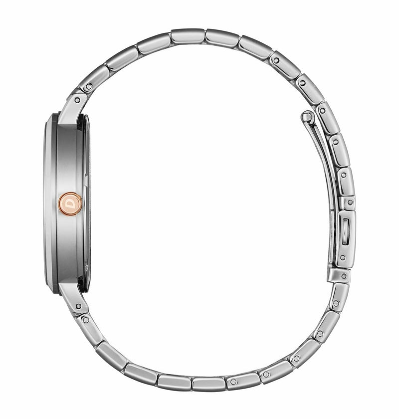 Citizen Eco-Drive Silver Dial Dress Watch EM0766-50A
