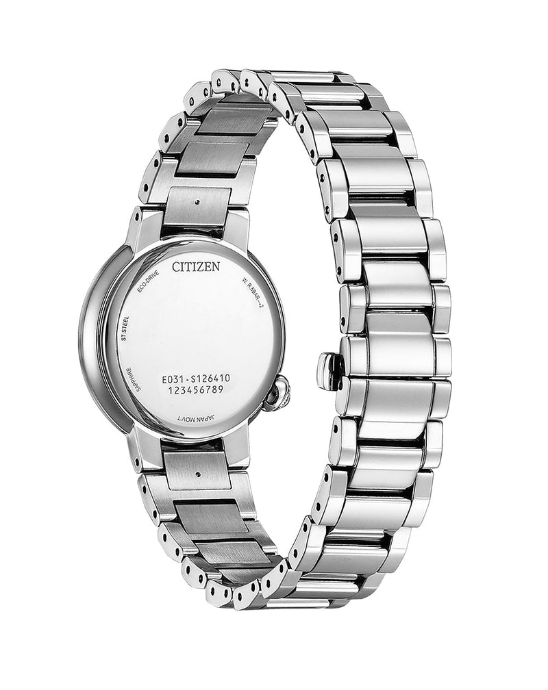 Citizen Women's Mother Of Pearl Blue Dress Watch EM0910-80N