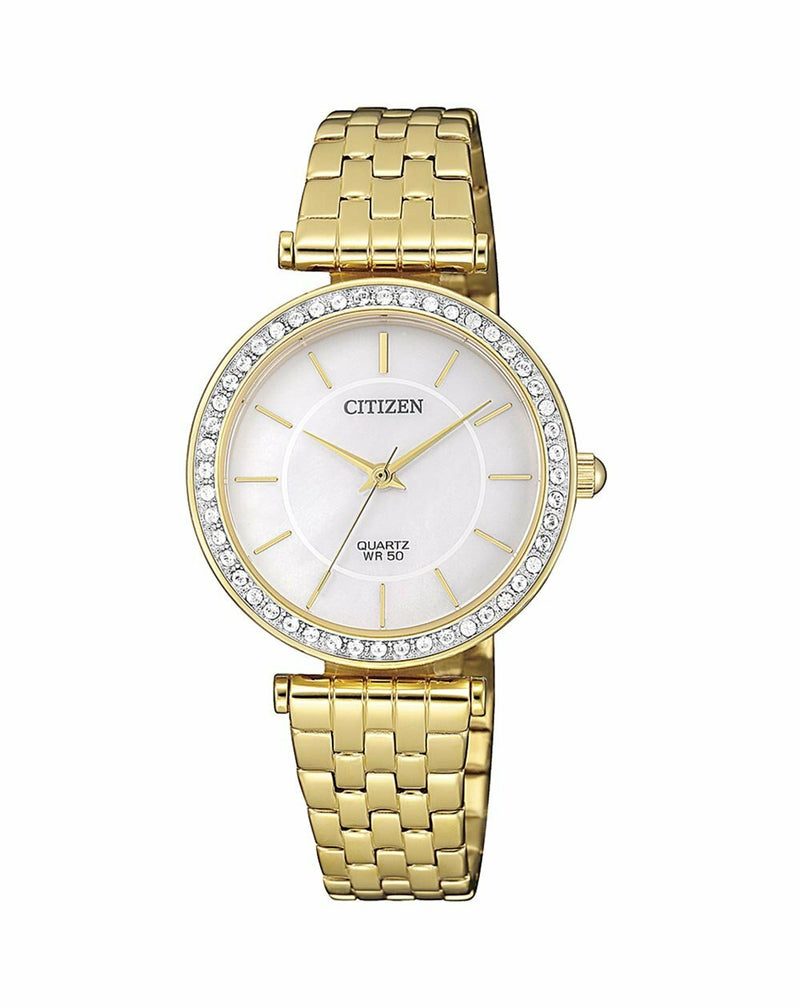 Citizen Dress Crystal Encased Dress Watch ER0212-50D