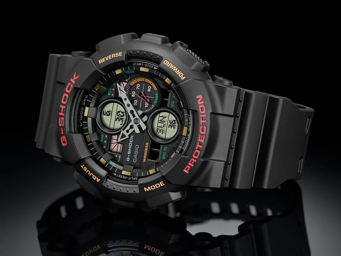 G-Shock Magnetic Resistant World Timer GA140-1A4