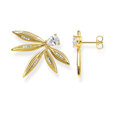 Thomas Sabo Ear Studs Leaves Gold