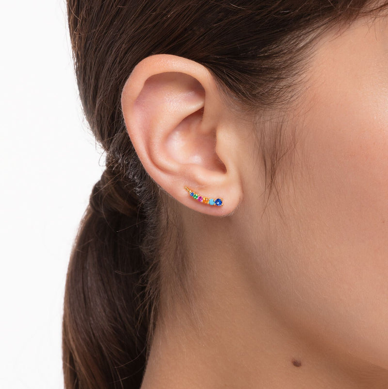 Thomas Sabo Ear Climber Colourful Stones