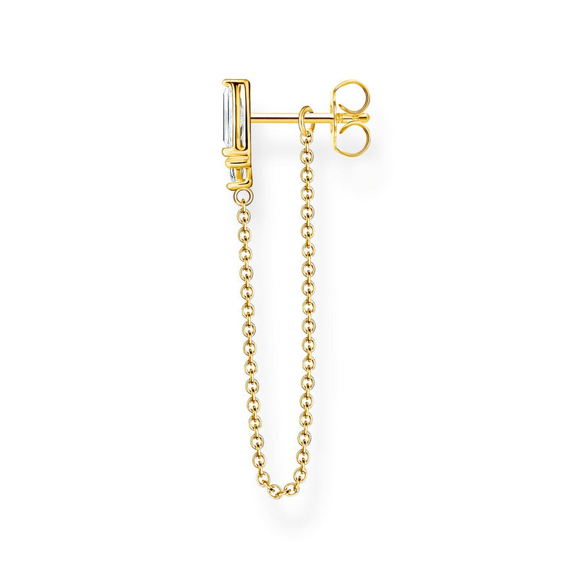 Thomas Sabo Single Earring Stones Gold