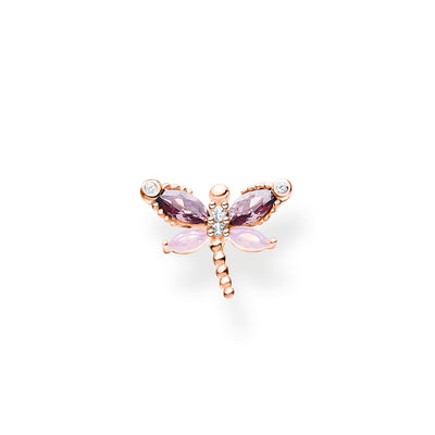 Thomas Sabo Single Ear Stud Dragonfly Rose Gold