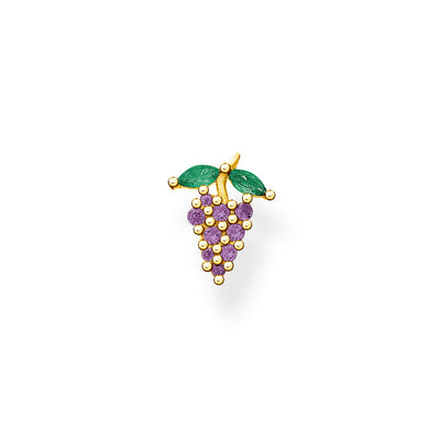 Thomas Sabo Single Ear Stud Grape Gold