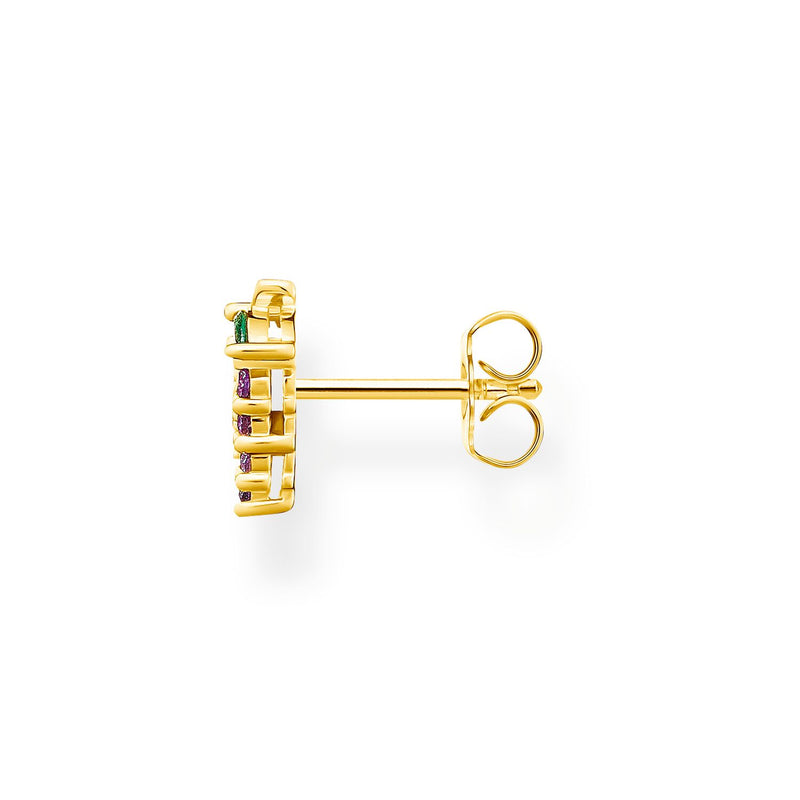 Thomas Sabo Single Ear Stud Grape Gold