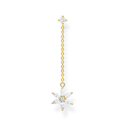 Thomas Sabo Single Ear Stud Flower Gold