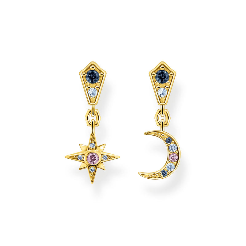 Thomas Sabo Earrings royalty star & moon