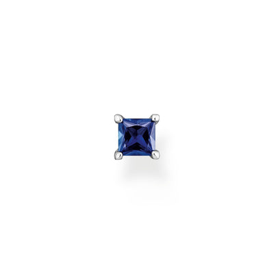 Thomas Sabo Single ear stud with blue stone