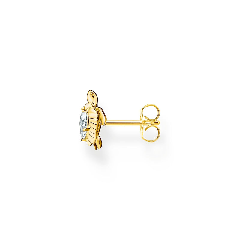 Thomas Sabo Single ear stud turtle gold