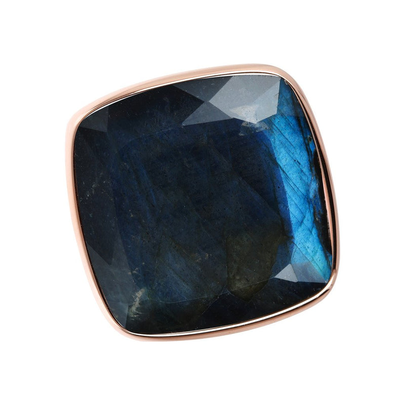 Bronzallure Incanto Rhombus Shape Faceted Stone Ring