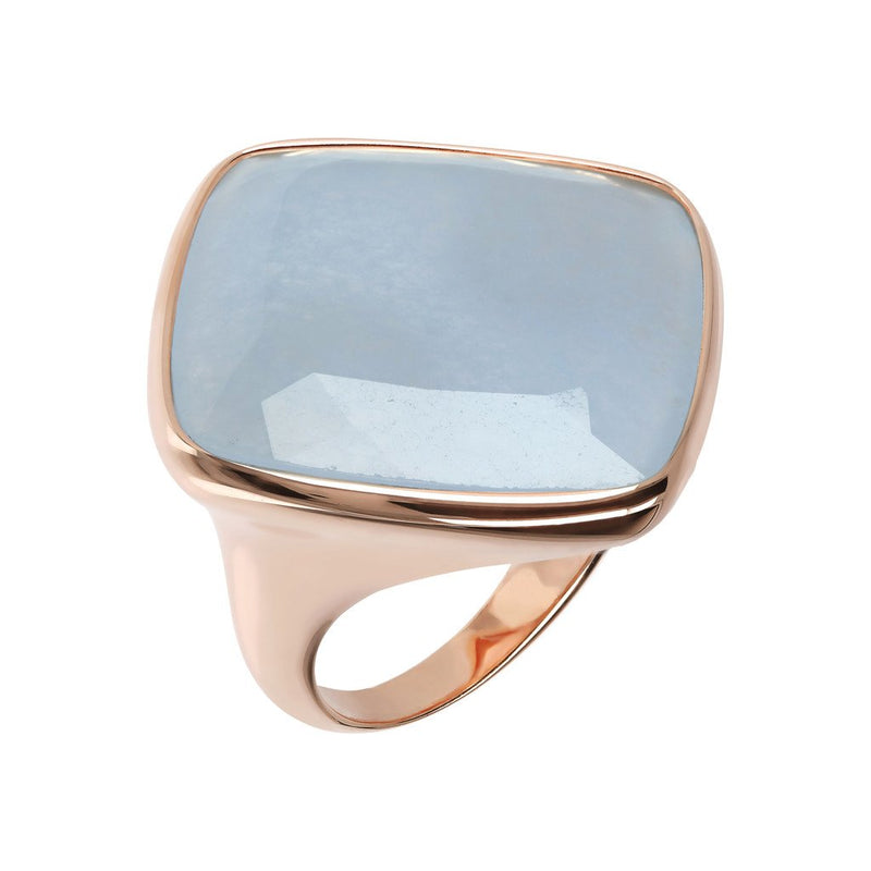 Bronzallure Incanto Rhombus Shape Faceted Stone Ring