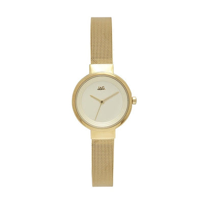 Jag Chloe Gold Matt Dial Womens Watch