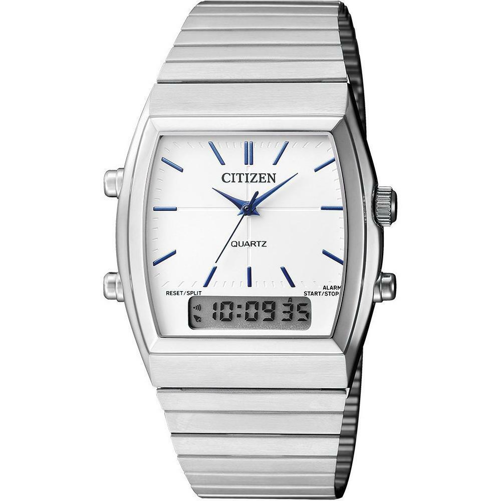 Citizen Quartz Alarm Chronograph Analog Digital Mens Watch
