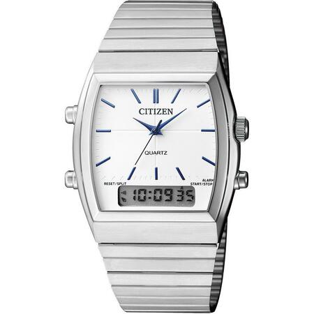 Citizen Quartz Alarm Chronograph Analog Digital Mens Watch