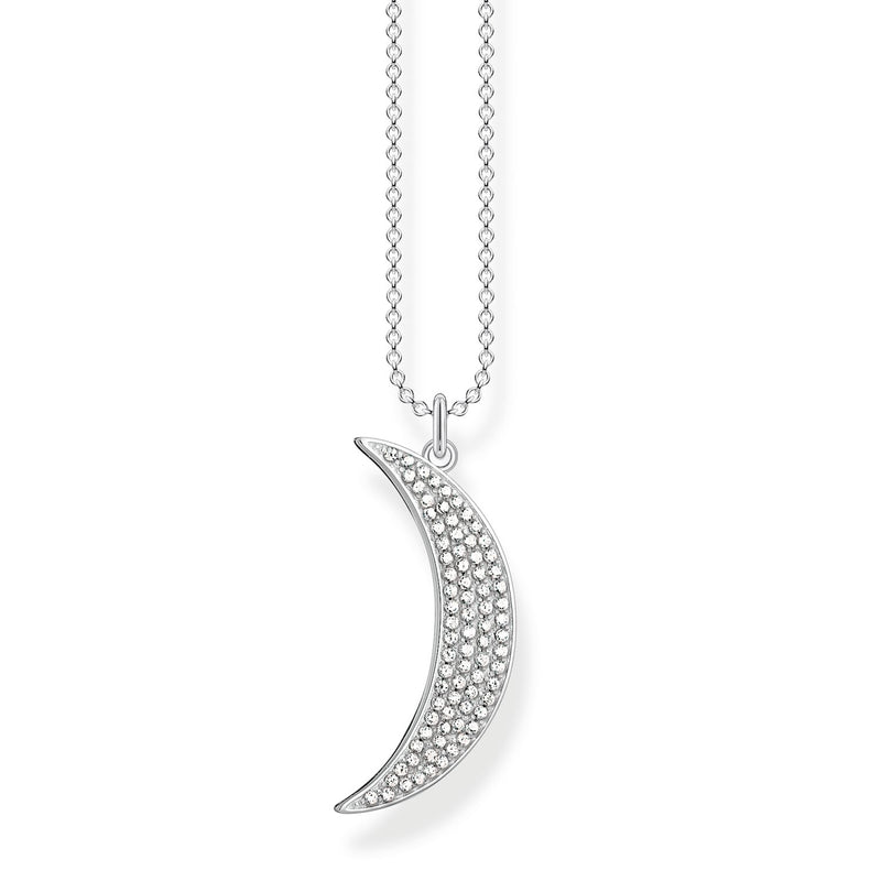 Thomas Sabo Necklace Crescent Moon Silver