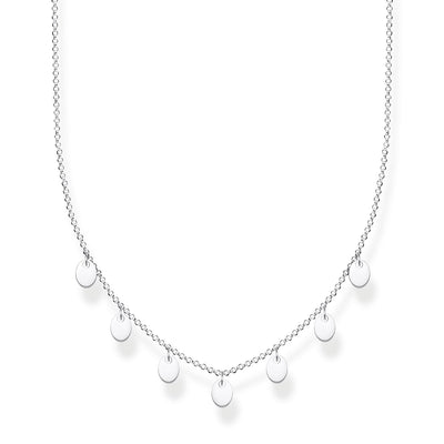 Thomas Sabo Necklace With Discs Silver