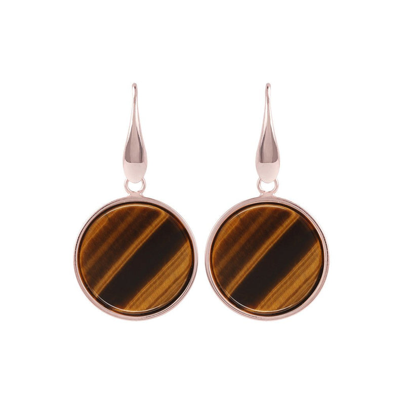 Bronzallure Mini Mineral Earrings