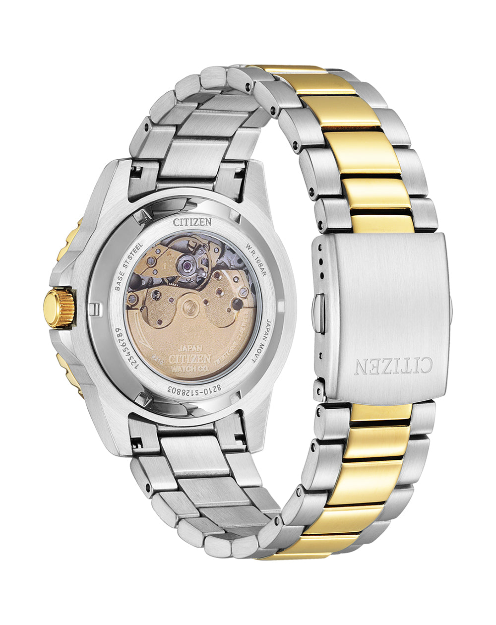 Citizen Automatic Two Tone Mens Watch NJ0174 82L Watch Direct