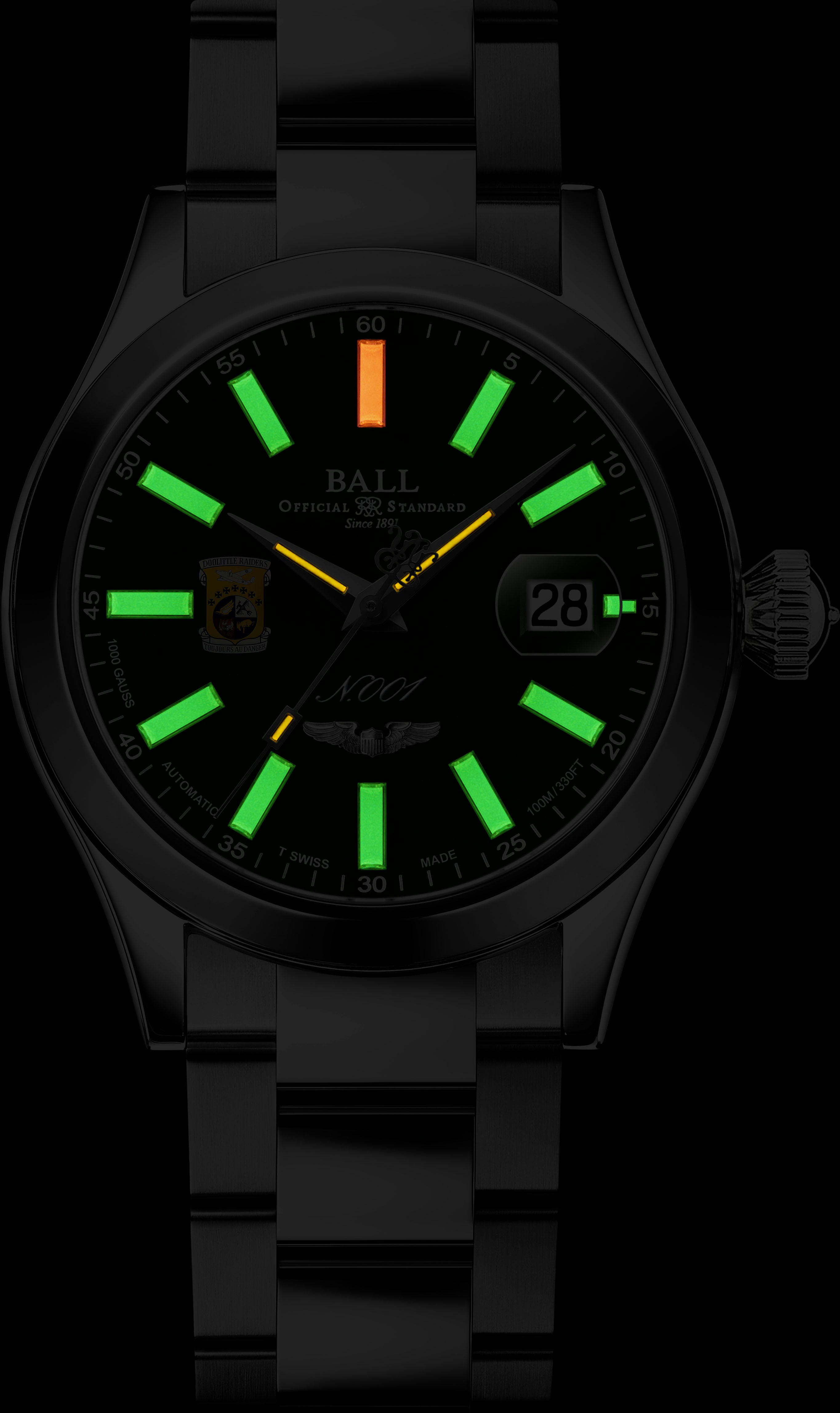 Ball Engineer Master II Doolittle Raiders (40mm) NM3000C-S1-GR