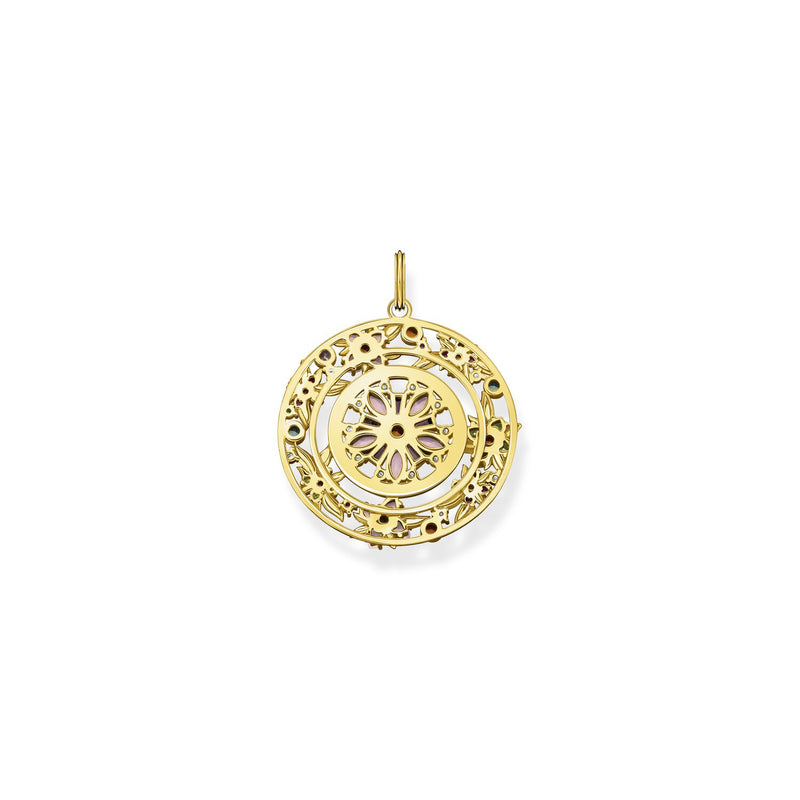 Thomas Sabo Pendant Flowers Gold