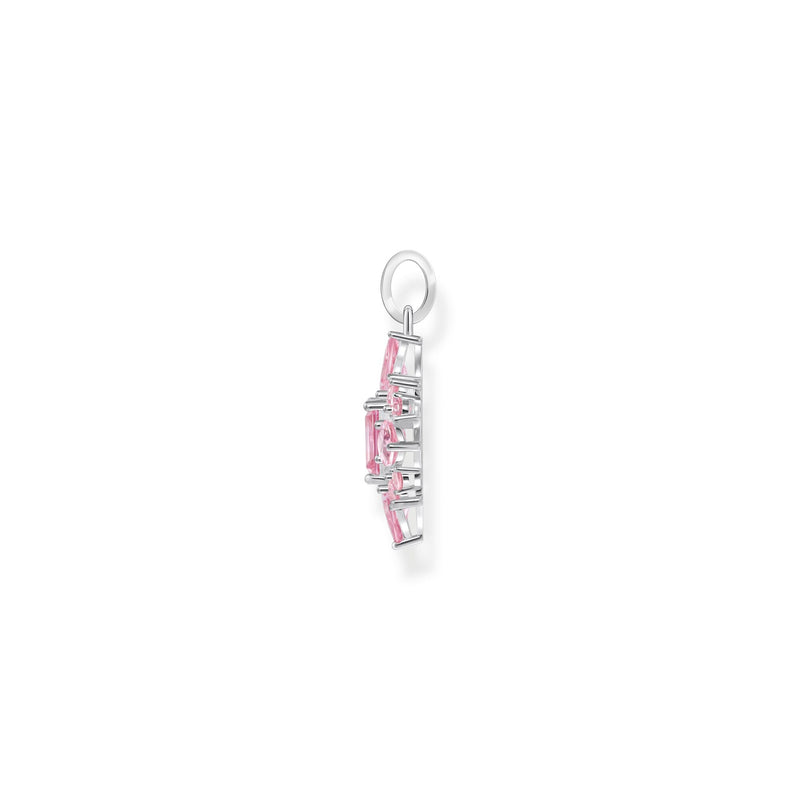 THOMAS SABO Pendant with Pink Zirconia Stones