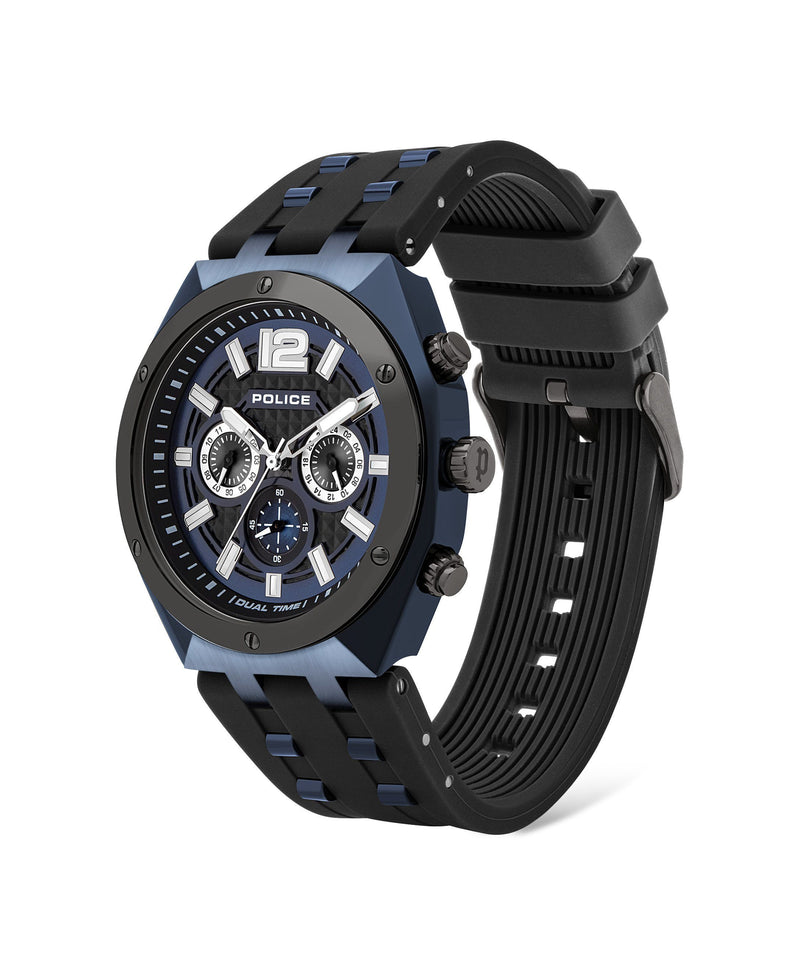 Police Black and blue Kediri Men's Watch PL.15995JSBLU/03P