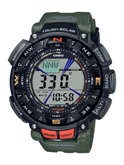Casio top protrek green