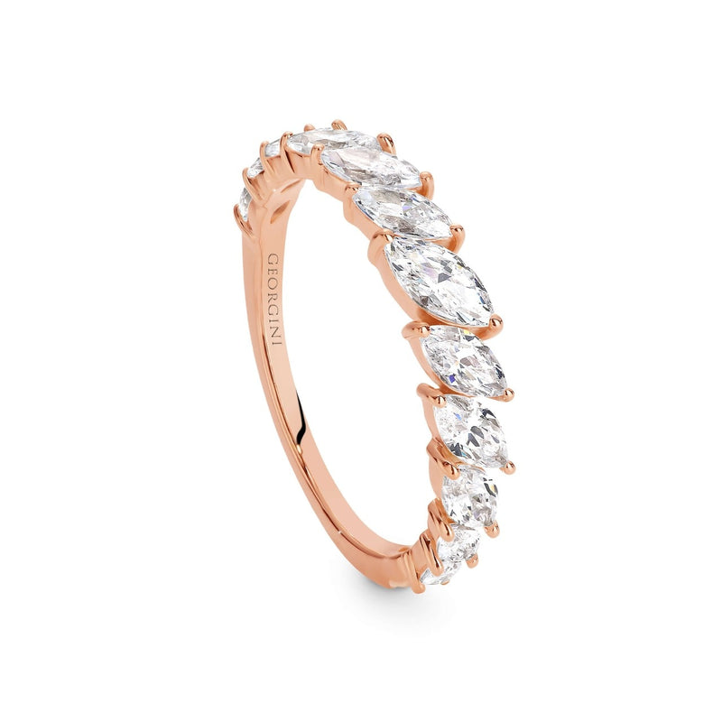 Georgini Orion Ring Rose Gold Size 7