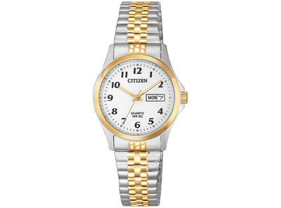 Citizen Ladies Quartz Two Tone Dress Watch EQ2004-95A
