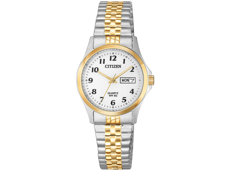 Citizen Ladies Quartz Two Tone Dress Watch EQ2004-95A