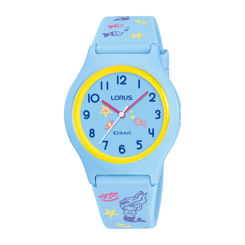 Lorus Youth Blue Under The Sea Silicone Watch RRX51HX-9