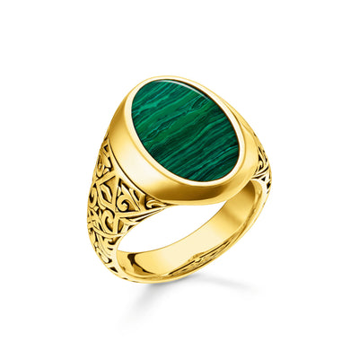 THOMAS SABO Ring green-gold