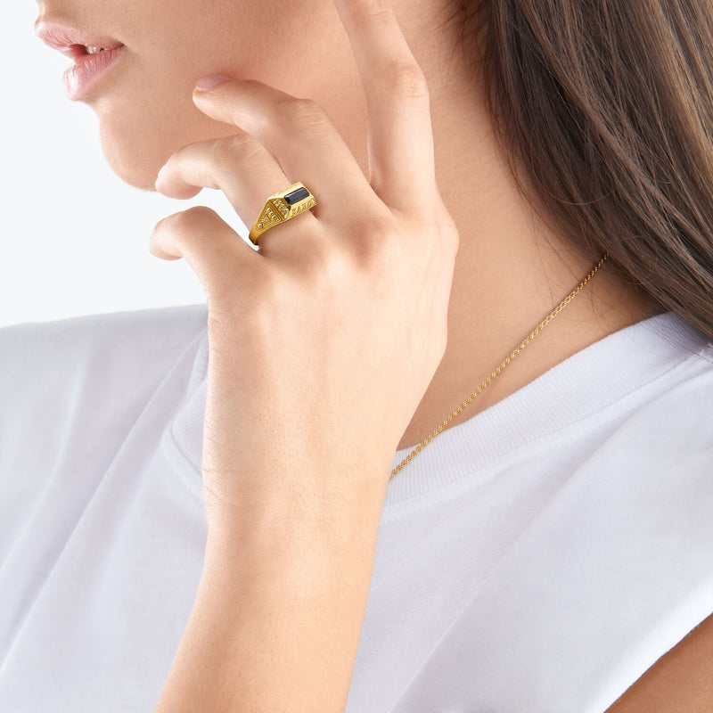 Thomas Sabo Ring College Ring Gold