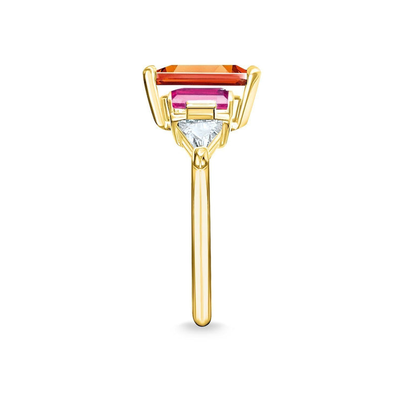 Thomas Sabo Ring Colourful Stones, Gold